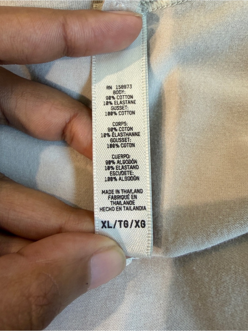 SKIMS Cotton Jersey Scoop Neck Bodysuit - Picture 7 of 7